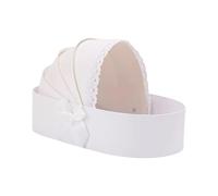 Cesta vacía con forma de cuna, para baby showers, caja de regalo para bodas, cumpleaños, día de San Valentín, decoración del hogar, caja floral rellenable