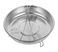 Cesta Vaporera de Acero Inoxidable con Asa para Cocina
