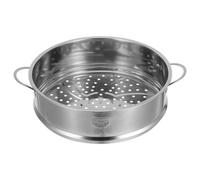 Cesta Vaporera de Acero Inoxidable de 28cm para Cocina | Ajuste, Distribución Uniforme del Calor, Limpieza Fácil, Uso Múltiple, para Verduras y Dumplings