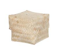 Cesta Vaporera de Bambú para Dim Sum, Clásica Beige Tejida | Control de Humedad, Reutilizable, Tapa, para Dumplings y Presentaciones Festivas en Mesa