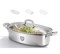 Cesta Vaporera para Microondas, Vaporera para Verduras, Pescado Y Carne, Utensilio De Cocina con Tapa, Filtra La Humedad, Plato para Cocinar Al Vapor(Silver)