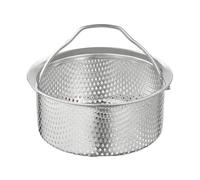 Cesta vaporera universal de acero inoxidable for olla arrocera/olla instantánea, apta for lavavajillas, multifunción(L)