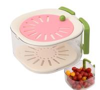 cestadeDrenaje De Cocina: Inserto Colador Para Cuenco Para Lavar Frutas, Material Duradero, Organización Ergonómica De La Cocina, Cuenco Pequeño Para Limpieza De Verduras, Solución De Cocin