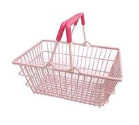 Cestas De Alambre Rosa, Cesta Organizadora De Almacenamiento De Metal, Cesta Organizadora De Almacenamiento Cestas De Cocina Colgantes Multifuncionales Cesta De Frutas Para Cocina Baño(18*13.5*9cm)