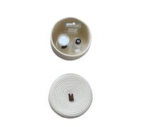 Cestas De Almacenamiento De Escritorio Vintage, Marco Simple Trenzado A Prueba De Polvo, Organizador De Artículos Diversos Multifuncional for El Hogar, Artículos De Herramientas(White,22x12cm)