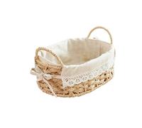 Cestas de almacenamiento de mimbre con caja organizadora tejida de cocina, cesta de lavandería, cajas de almacenamiento de aperitivos, accesorios de escritorio, decoración de habitación, 18