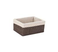 Cestas de almacenamiento de mimbre con caja organizadora tejida de cocina, cesta de lavandería, cajas de almacenamiento de aperitivos, accesorios de escritorio, decoración de habitación, 5 unidades