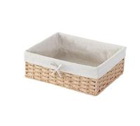 Cestas de almacenamiento de mimbre con caja organizadora tejida de cocina, cesta de lavandería, cajas de almacenamiento de aperitivos, accesorios de escritorio, decoración de habitación, 21