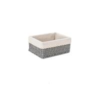 Cestas de almacenamiento de mimbre con caja organizadora tejida de cocina, cesta de lavandería, cajas de almacenamiento de aperitivos, accesorios de escritorio, decoración de habitación, 1 unidad