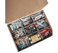 Cestas de chocolate Kinder. Regalo original para amantes del Kinder Bueno, Cards, Ferrero Rocher y las barritas (Gigante)