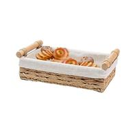 Cestas De Mimbre Para Organizar | Cesto De Cuerda De Papel Trenzada Con Asas Y Forros - Organizador De Escritorio - Para Cocina Armario Dormitorio Salón Baño Habitación Infantil Despensa Mesa Encimera