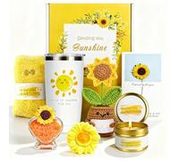 Cestas de regalo para mujeres, regalos únicos de cumpleaños para mujeres, cesta de regalo para recuperarse pronto después de la cirugía, juego de paquete de cuidado personal de condolencias, regalo de
