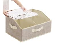 Cestas Organizadoras Organizador Plegable Con 3 Asas | Cajones Y Cestas Para Armario Y Estantes Para Organizacion De Hogar Dormitorio Bano Oficina Ropa Manta Toalla Juguetes