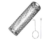 Cestas para la Parrilla - Rejilla De Acero Inoxidable Para Barbacoa Con Mango Desmontable,Cesta de Parrilla con Ruedas para Verduras | Regalo Para Hombre Padre Cumpleaños Cocina Al Aire Libre Navidad