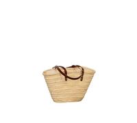 Cesteria Aparici Capazo de Palma Mujer Beige Mediano 42x23x25cm