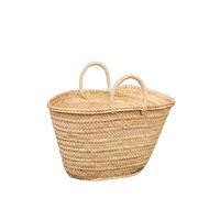 Cesteria Aparici - Capazo de palma natural mediano con asas de pita (42x23x25) 5000-7