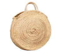 Cesteria Aparici - Capazo redondo de palma con asas de pita 5000R-3 (42X8)