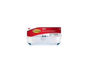 Cestillo ducha tiras adhesivas recto pvc command 3m