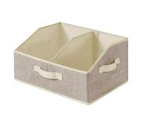 Cestini Per Scaffali - Con Divisori Rimovibili Grandi | Cestino Organizzatore Pieghevole Vestiti | Contenitore Multiuso Per Casa, Camera Da , Bagno E Ufficio | Ideale Abiti, Coperte, Asciugamani