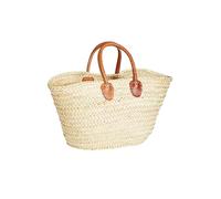 Cestino - Bolsa de la compra (50 cm, diseño de hoja de palma marroquí, tamaño XXL, para hombre y mujer)