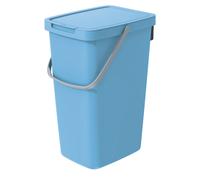Cesto de basura contenedor de clasificación reciclaje fácil ajuste azul claro