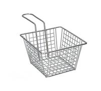 Cesto de freidora metálico 22 x 13 x 9,2 cm