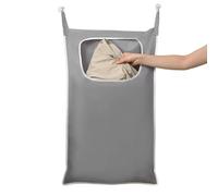 Cesto De Lavandería De Pared Organizador Portátil Ahorra Espacio Con | Cesto Ropa Puerta Gran Capacidad Para Mantas Prendas Dormitorio Camper Camping Apartamento Baño Armario