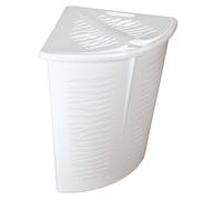 Cesto de ropa BranQ 45L plástico esquina diseño cebra 1402