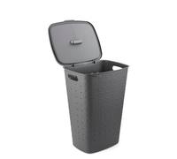 Cesto De Ropa Curver K258698 SOFTEX Gris, 56 L