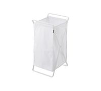 Cesto de ropa plegable blanco - a 64 cm 30 cm