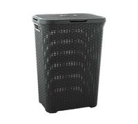 Cesto de Ropa Sucia Cesta de Lavandería con Tapa Asas 60L 40L Plástico Curver