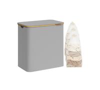 Cesto de Ropa Sucia con Tapa 150 L 60 x 38,5 x 70,5 cm Gris Paloma