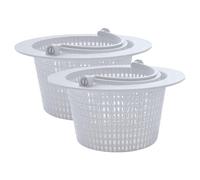 Cesto de skimmer para piscina Filtro de de Repuesto de Dos Piezas