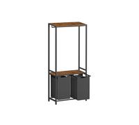 Cesto Doble para Ropa Sucia 73 x 33 x 177 cm