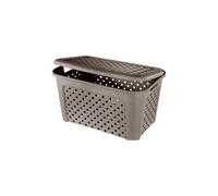 Cesto Grande Arianna Con Cajón - Marrón