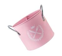 Cesto Organizador de Cubiertos Rosa de Hierro Galvanizado Multirejilla