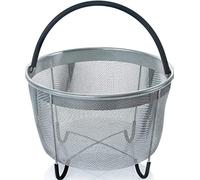 Cesto Para Cocción Con Asa Cesta De Vapor Verduras Al Vapor, Huevos Para Mayoría De Cocinas A Presión 6QT