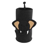 Cesto para la ropa sucia de algodón, animales de dibujos animados gruesos, juguetes para niños, artículos diversos para el hogar, Cubo de almacenamiento de algodón de fieltro (Estilo elefante)