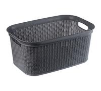 Cesto para la ropa sucia KADAX, cesto multifuncional, 27L, grafito