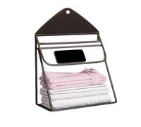 Cesto Para Ropa De Baño: Cesta Para La Colada Limpia, Almacenamiento Colgante Duradero | Impermeable De PVC Transparente Para Dormitorio, Guardería, Dormitorio, RV, Apartamento, Mujer, Baño, Pan