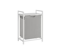 Cesto para Ropa Sucia 65 L 50 x 33 x 72 cm Gris Paloma