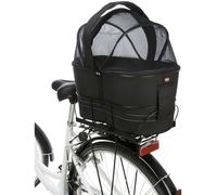 Cesto per bicicletta per portapacchi larghi in eva 48×29×42cm nero Trixie