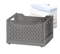 Cesto Portaoggetti Con Ruote - Cestini Portaoggetti | Contenitore In Plastica Con Maniglie | Cestino Portaoggetti Pieghevole Per Libri | Contenitore Portaoggetti Portatile Multifunzione Per Dormitori
