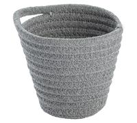Cesto Soria (14,5 x 12,5 x 12 cm, Poliéster, Gris)