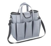 Cesto Universal, 15 l, con 8 Bolsillos Exteriores, Correa para el Hombro y Asas, Plegable para Ahorrar Espacio, Repelente al Agua, Capacidad de Carga de hasta 10 kg, para casa y para Llevar.