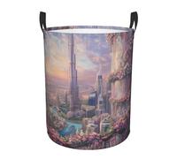 Cestos Para La Colada El Edificio Más Alto Del Mundo El Edificio Cesto De Almacenamiento Juguetes Cesto De Ropa Sucia Impermeable Laundry Basket Para Lavandería Dormitorio 40X50Cm
