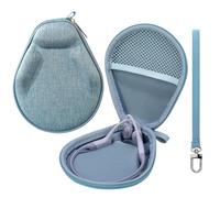 Cesujowaz Universal Bone Conduction Headphones Case, Compatible con SHOKZ OpenRun Pro 2, OpenSwim y MRYTKY (Azul Claro), Estuche Duro para Auriculares de Conducción Ósea