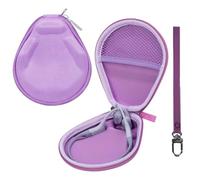 Cesujowaz Universal Bone Conduction Headphones Case, kompatibel mit SHOKZ OpenRun Pro 2, OpenSwim und MRYTKY (Lila), Hardcase für Knochenschallkopfhörer