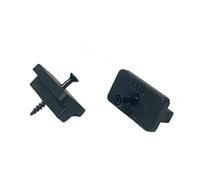Ceta Composite Decking Fijación de clips en T, paquete de 500 unidades, tornillo de montaje negro incluido, broca incluida, proporciona un espacio de 6 mm entre las tablas de cubierta compuestas, se