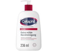 CETAPHIL Pro ItchControl Clean - Limpiador de manos extra suave, para piel seca e irritada, elimina el 99% de las bacterias y la suciedad de forma especialmente suave y eficaz, vegano, sin jabón